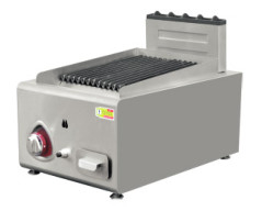 E-RQB-400Gの商業レストランの台所装置のカウンタートップ二重バーナーのガス範囲のストーブ