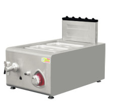 E-RQT-400Gの商業レストランの台所装置のカウンタートップのガスのBain-Marie