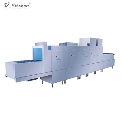 レストランのホテル6200 Racks/HRの商業コンベヤーのディッシュウォッシャー