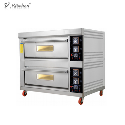 カウンタートップの対流60kwのピザのための単一のデッキのガス オーブン
