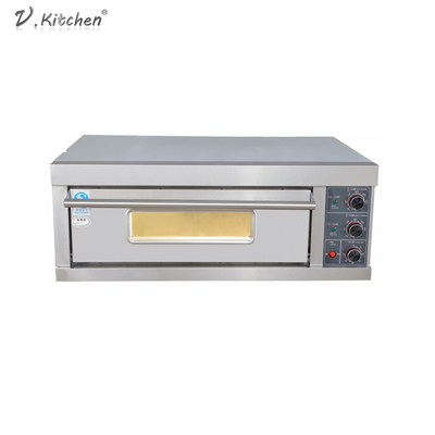1つのデッキ1の皿の電気パン屋 オーブン機械機械タイマー制御